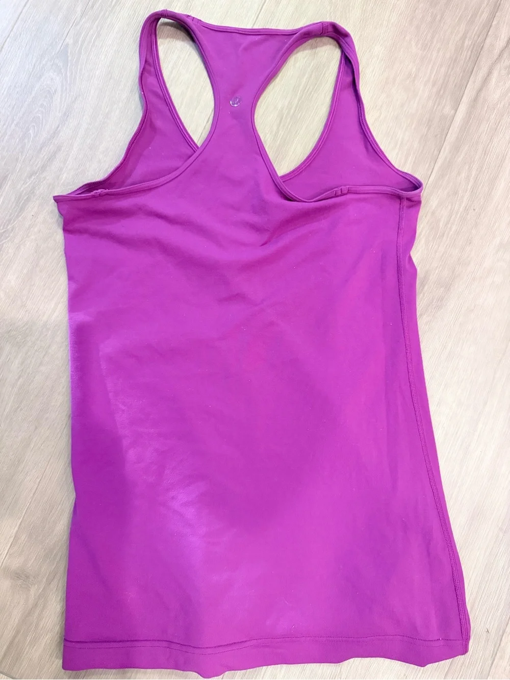 Lululemon Cool Racerback Tank Top Magenta Berry Racerback Yoga Athletic Size L